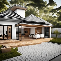 Projekte und Vermietung // oder als Bild-Lizenz zu einem individuellem Projekt by Luxdesign69.com-hier Bungalow-400€